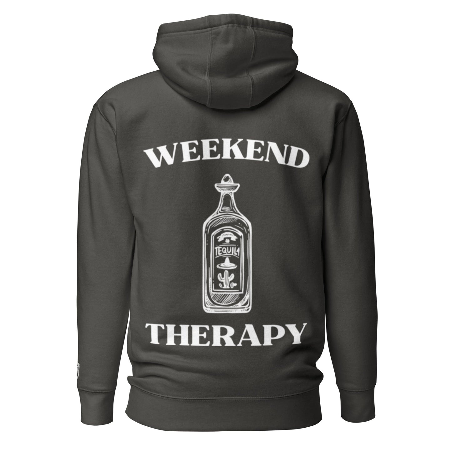 Weekend Therapy Liquor Bottle Hoodie – Party Edition by Weekend Therapy™ – Weekend Therapy Clothing