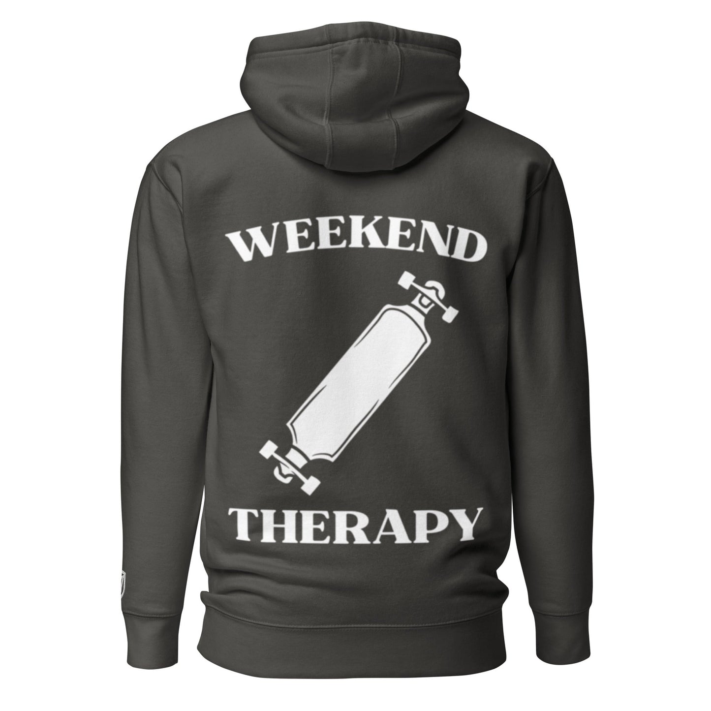 Weekend Therapy Longboard Hoodie – Deck Edition by Weekend Therapy™ – Weekend Therapy Clothing