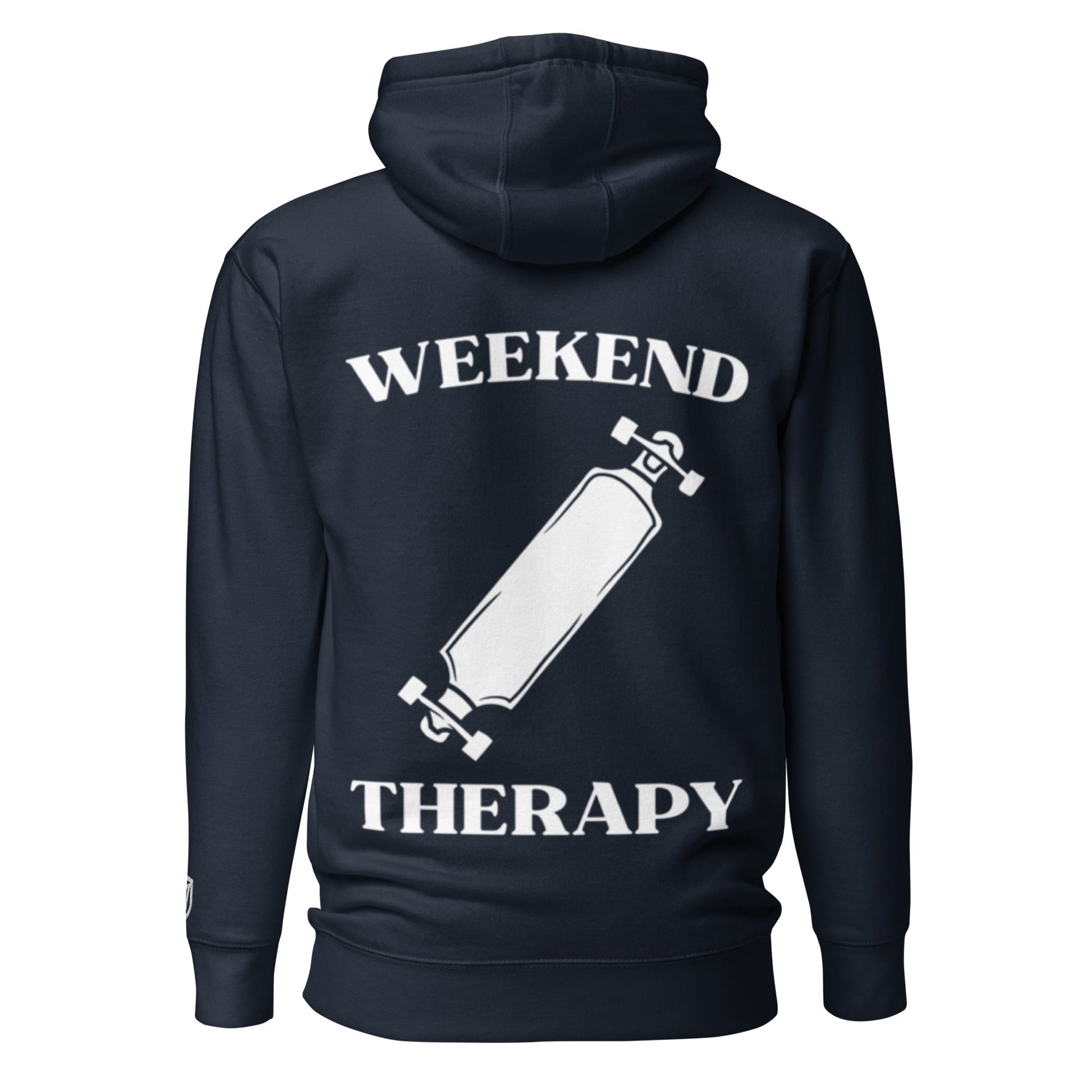 Weekend Therapy Longboard Hoodie – Deck Edition by Weekend Therapy™ – Weekend Therapy Clothing