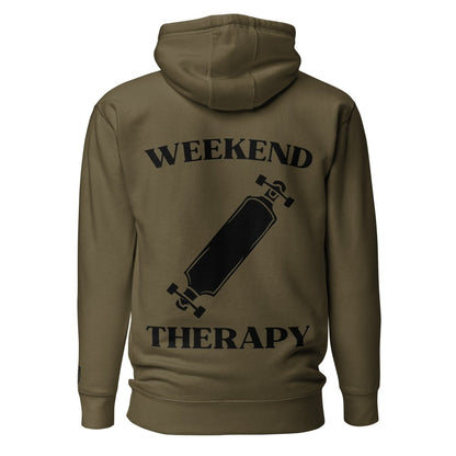 Weekend Therapy Longboard Hoodie – Deck Edition by Weekend Therapy™ – Weekend Therapy Clothing