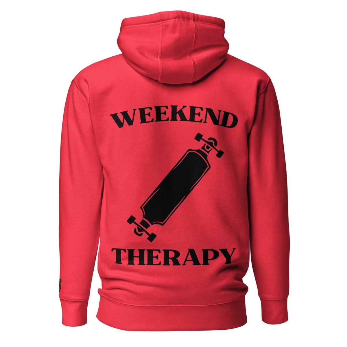 Weekend Therapy Longboard Hoodie – Deck Edition by Weekend Therapy™ – Weekend Therapy Clothing