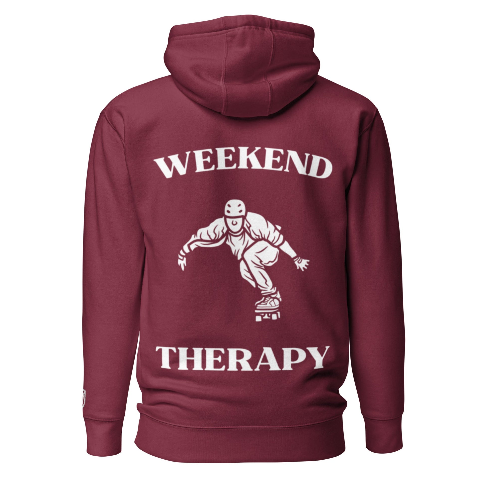 Weekend Therapy Longboarding Hoodie – Downhill Edition by Weekend Therapy™ – Weekend Therapy Clothing