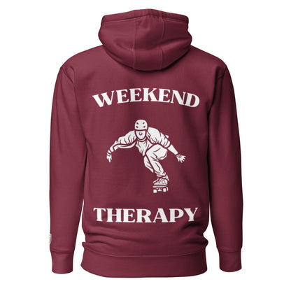 Weekend Therapy Longboarding Hoodie – Downhill Edition by Weekend Therapy™ – Weekend Therapy Clothing