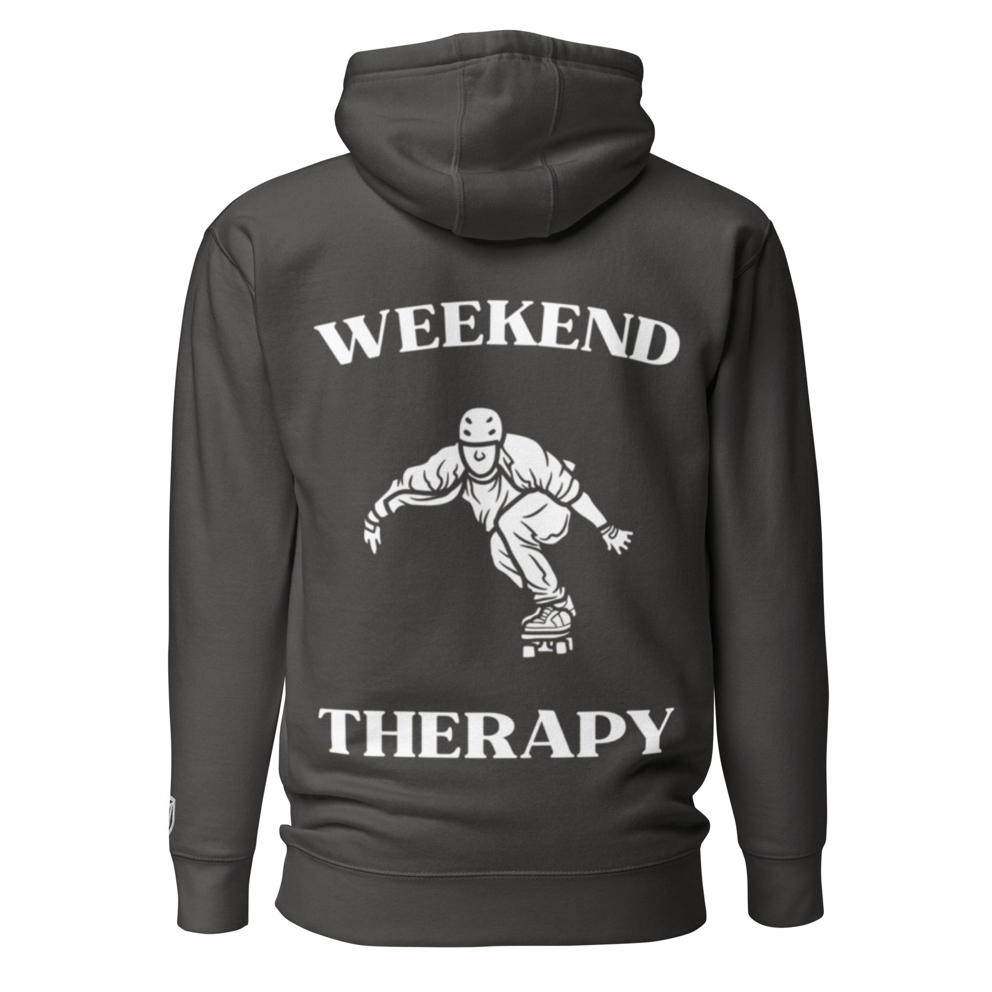 Weekend Therapy Longboarding Hoodie – Downhill Edition by Weekend Therapy™ – Weekend Therapy Clothing