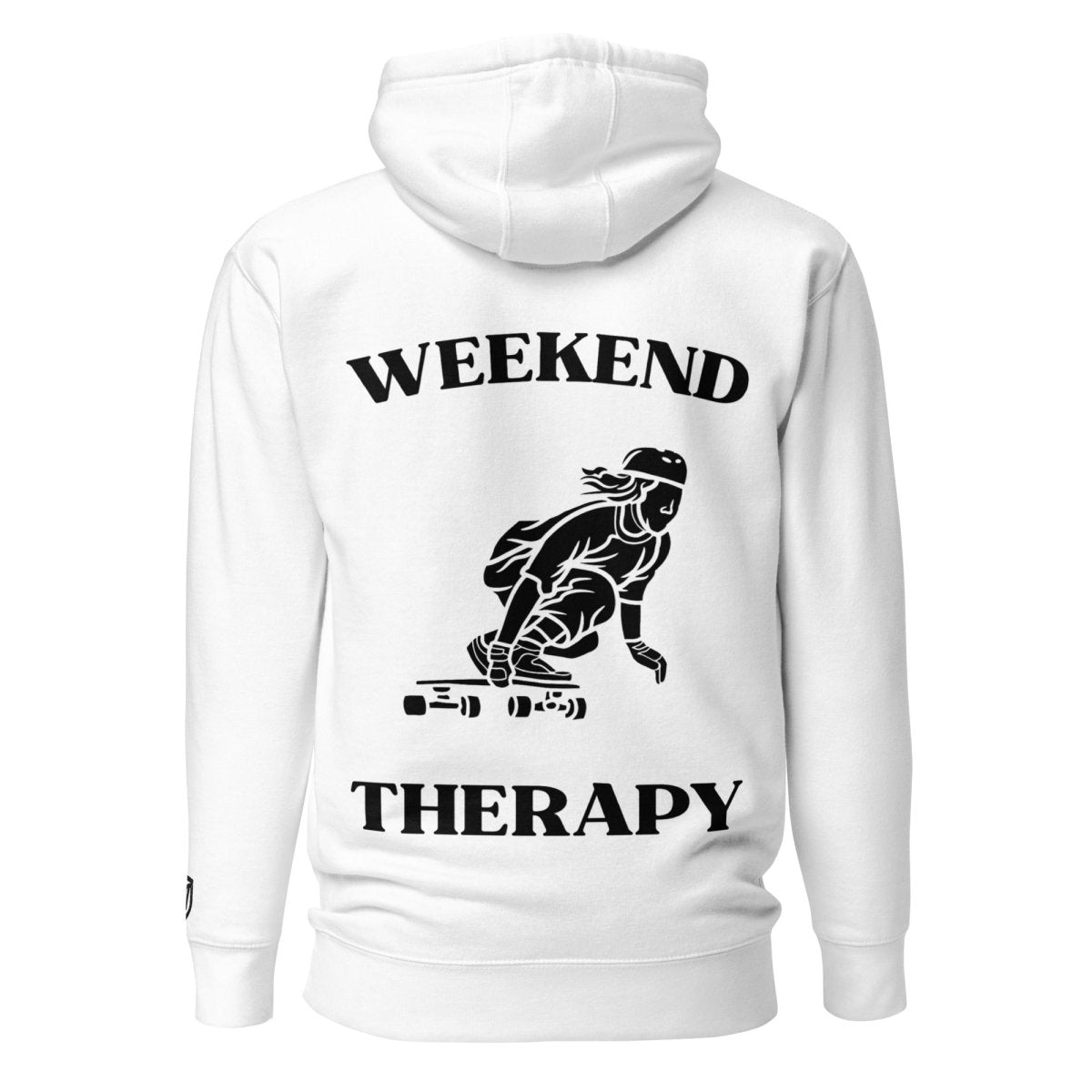 Weekend Therapy Longboarding Hoodie – Female Edition by Weekend Therapy™ – Weekend Therapy Clothing