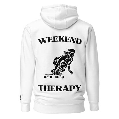 Weekend Therapy Longboarding Hoodie – Female Edition by Weekend Therapy™ – Weekend Therapy Clothing