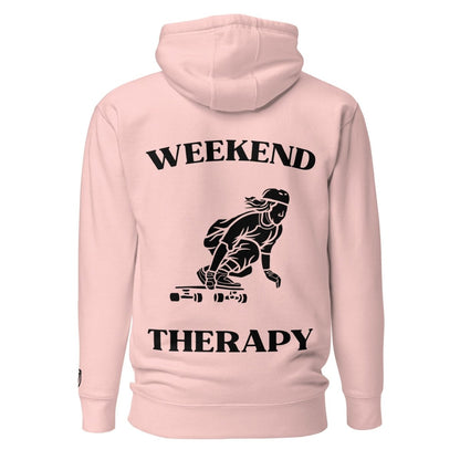 Weekend Therapy Longboarding Hoodie – Female Edition by Weekend Therapy™ – Weekend Therapy Clothing