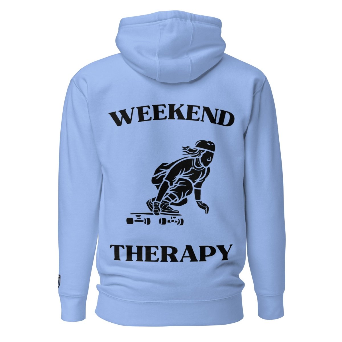 Weekend Therapy Longboarding Hoodie – Female Edition by Weekend Therapy™ – Weekend Therapy Clothing