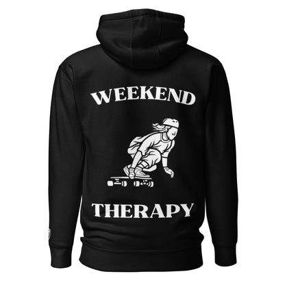 Weekend Therapy Longboarding Hoodie – Female Edition by Weekend Therapy™ – Weekend Therapy Clothing