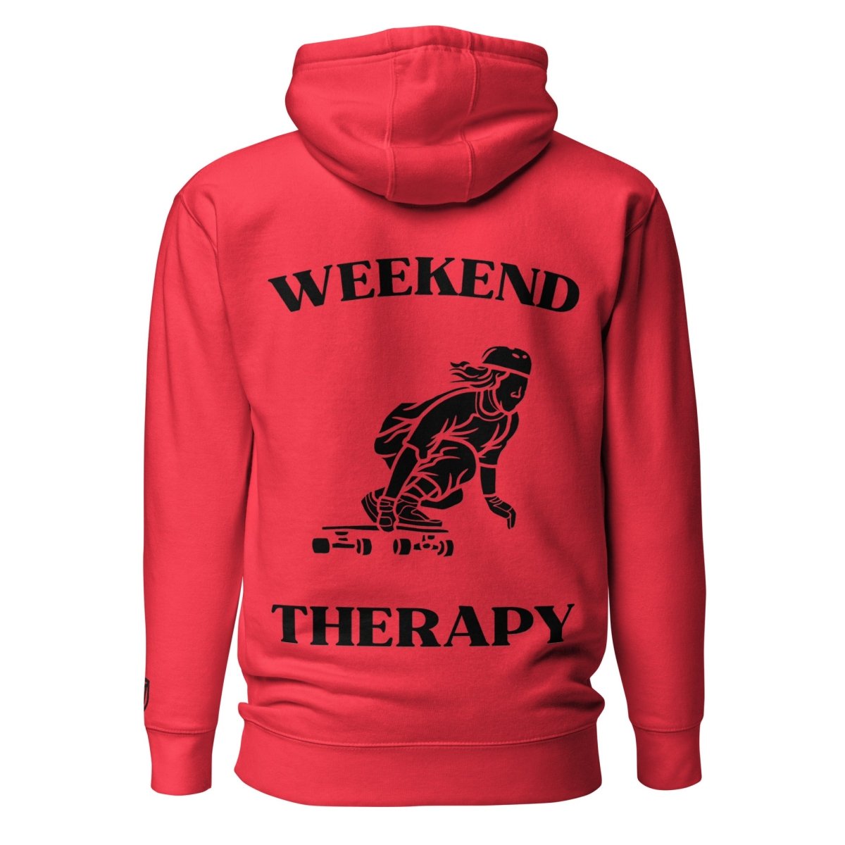 Weekend Therapy Longboarding Hoodie – Female Edition by Weekend Therapy™ – Weekend Therapy Clothing