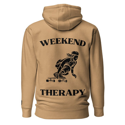 Weekend Therapy Longboarding Hoodie – Female Edition by Weekend Therapy™ – Weekend Therapy Clothing