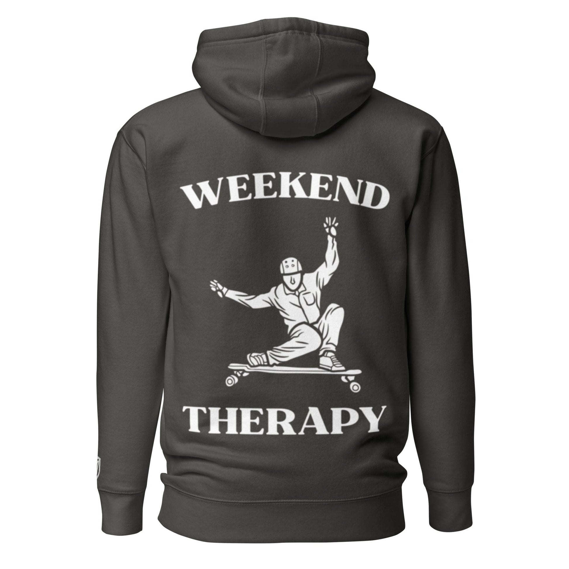 Weekend Therapy Longboarding Hoodie – Slide Edition by Weekend Therapy™ – Weekend Therapy Clothing