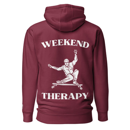 Weekend Therapy Longboarding Hoodie – Slide Edition by Weekend Therapy™ – Weekend Therapy Clothing