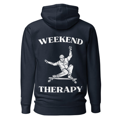 Weekend Therapy Longboarding Hoodie – Slide Edition by Weekend Therapy™ – Weekend Therapy Clothing