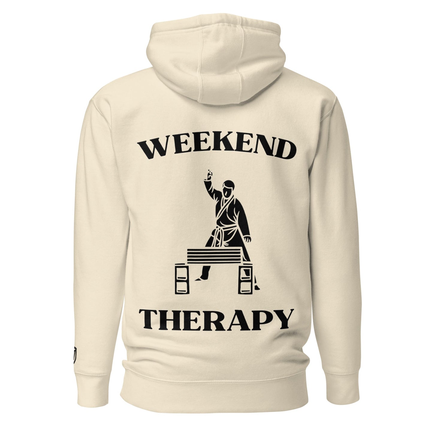 Weekend Therapy Martial Arts Hoodie – Board Break Edition by Weekend Therapy™ – Weekend Therapy Clothing