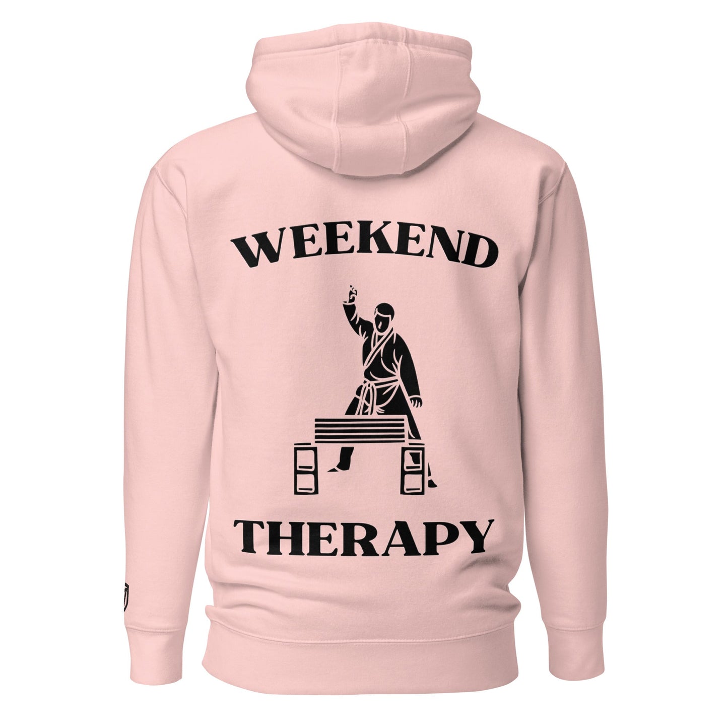 Weekend Therapy Martial Arts Hoodie – Board Break Edition by Weekend Therapy™ – Weekend Therapy Clothing