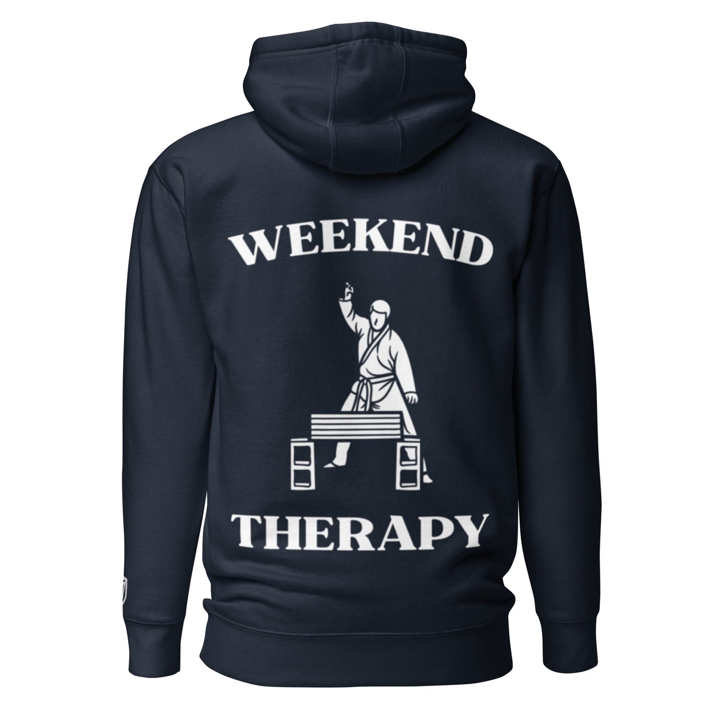 Weekend Therapy Martial Arts Hoodie – Board Break Edition by Weekend Therapy™ – Weekend Therapy Clothing