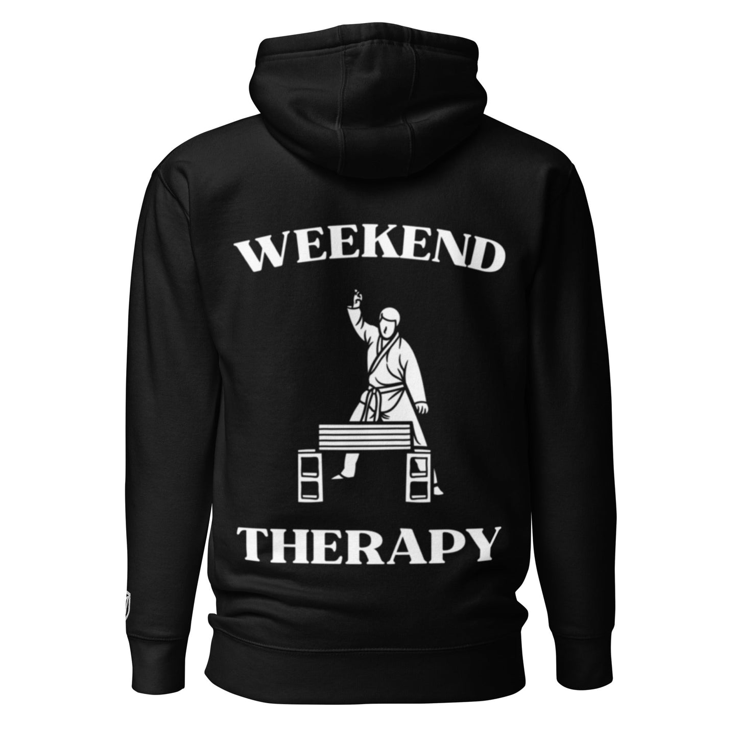 Weekend Therapy Martial Arts Hoodie – Board Break Edition by Weekend Therapy™ – Weekend Therapy Clothing