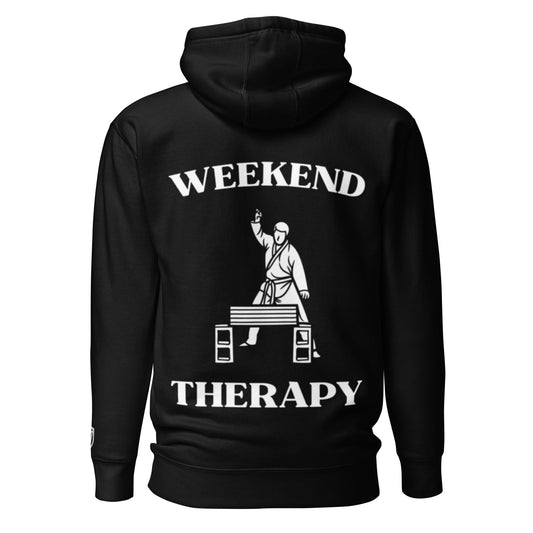 Weekend Therapy Martial Arts Hoodie – Board Break Edition by Weekend Therapy™ – Weekend Therapy Clothing