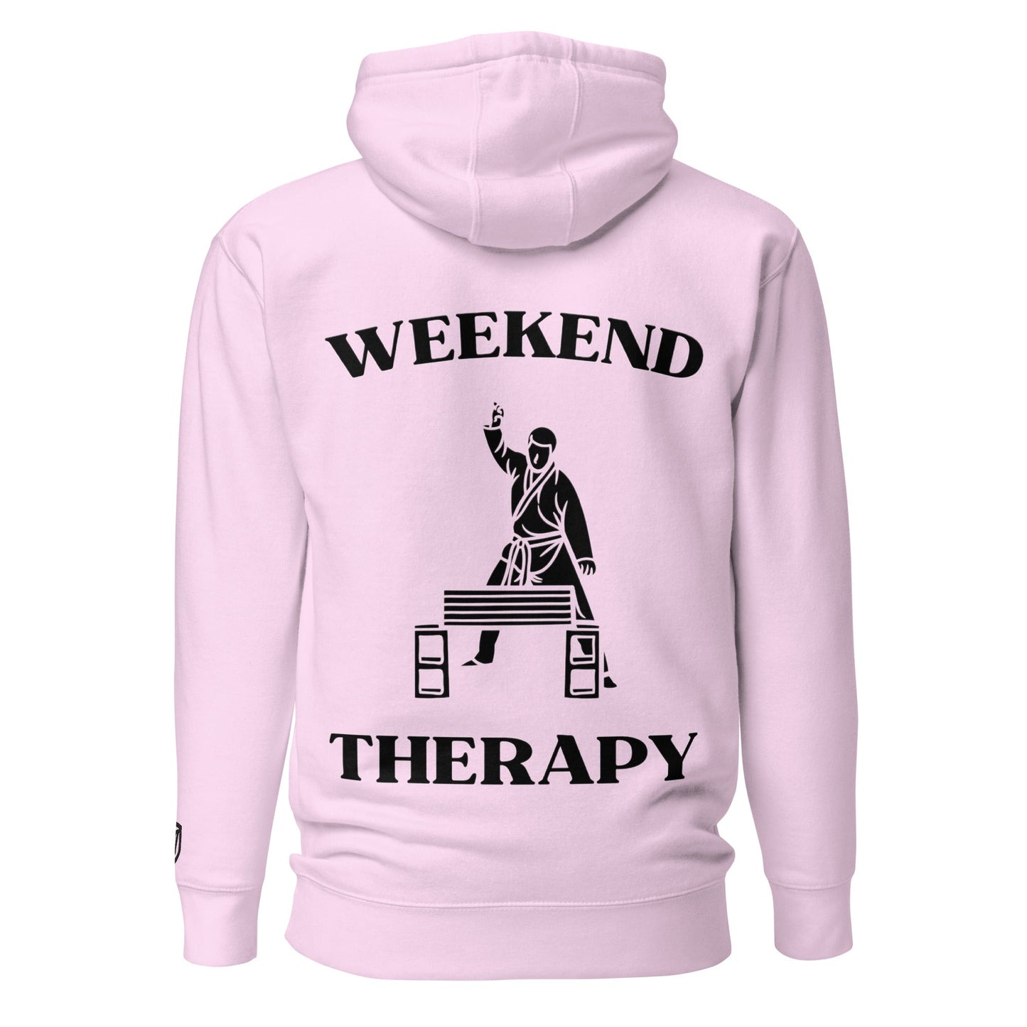 Weekend Therapy Martial Arts Hoodie – Board Break Edition by Weekend Therapy™ – Weekend Therapy Clothing