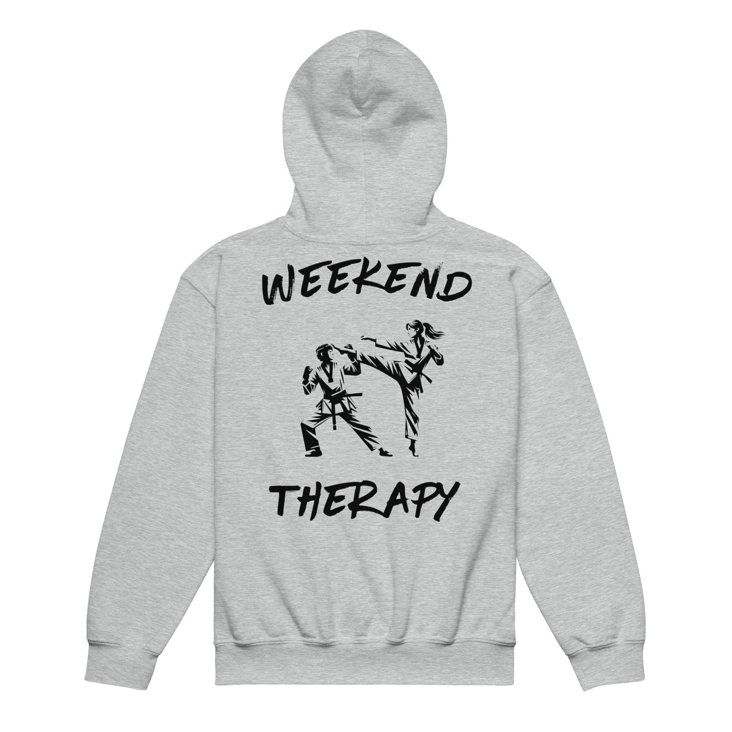 Weekend Therapy Martial Arts Hoodie – Sparring Edition by Weekend Therapy™ – Weekend Therapy Clothing