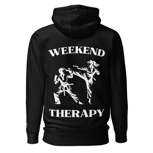 Weekend Therapy Martial Arts Hoodie – Sparring Edition by Weekend Therapy™ – Weekend Therapy Clothing