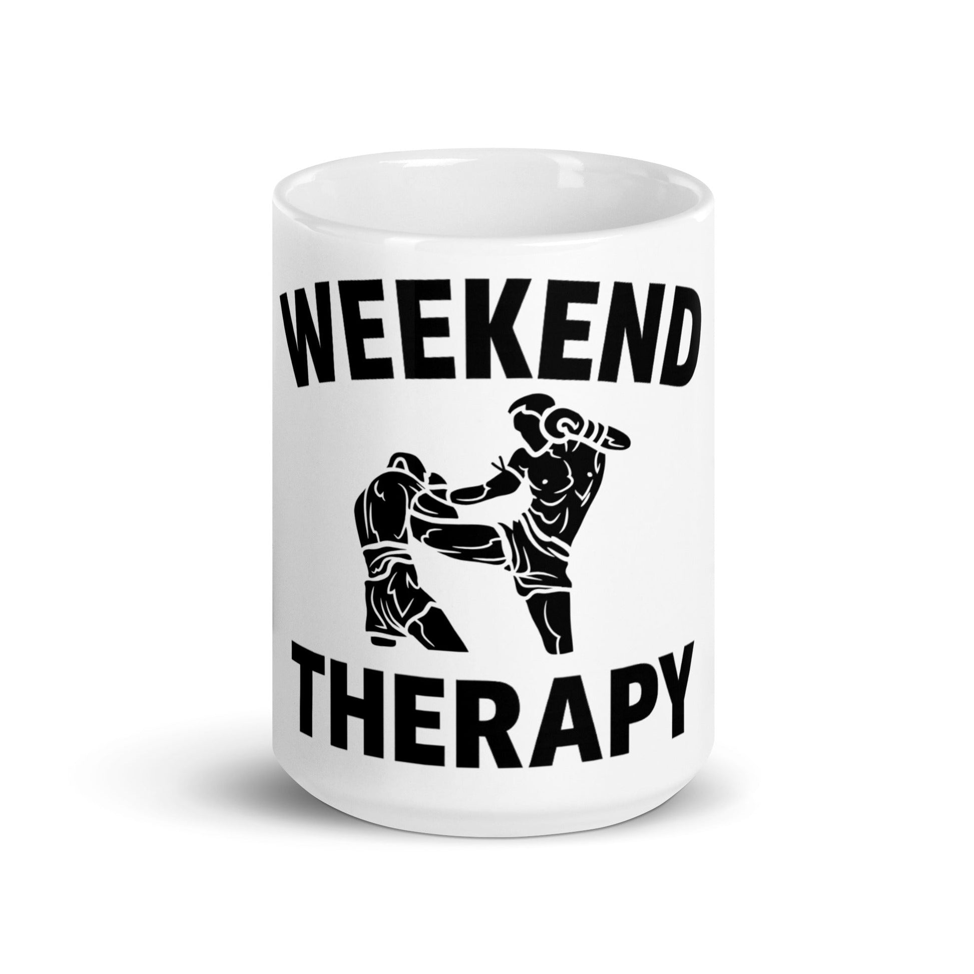 Weekend Therapy Martial Arts Mug – Muay Thai Edition by Weekend Therapy™ – Weekend Therapy Clothing