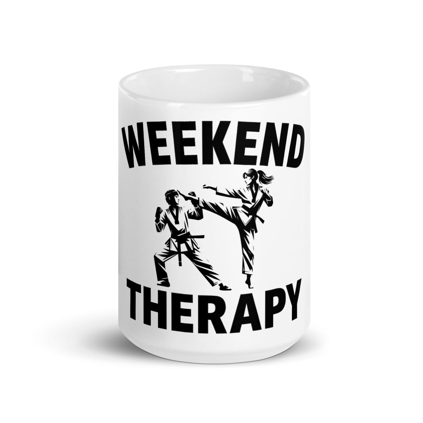 Weekend Therapy Martial Arts Mug – Sparring Edition by Weekend Therapy™ – Weekend Therapy Clothing