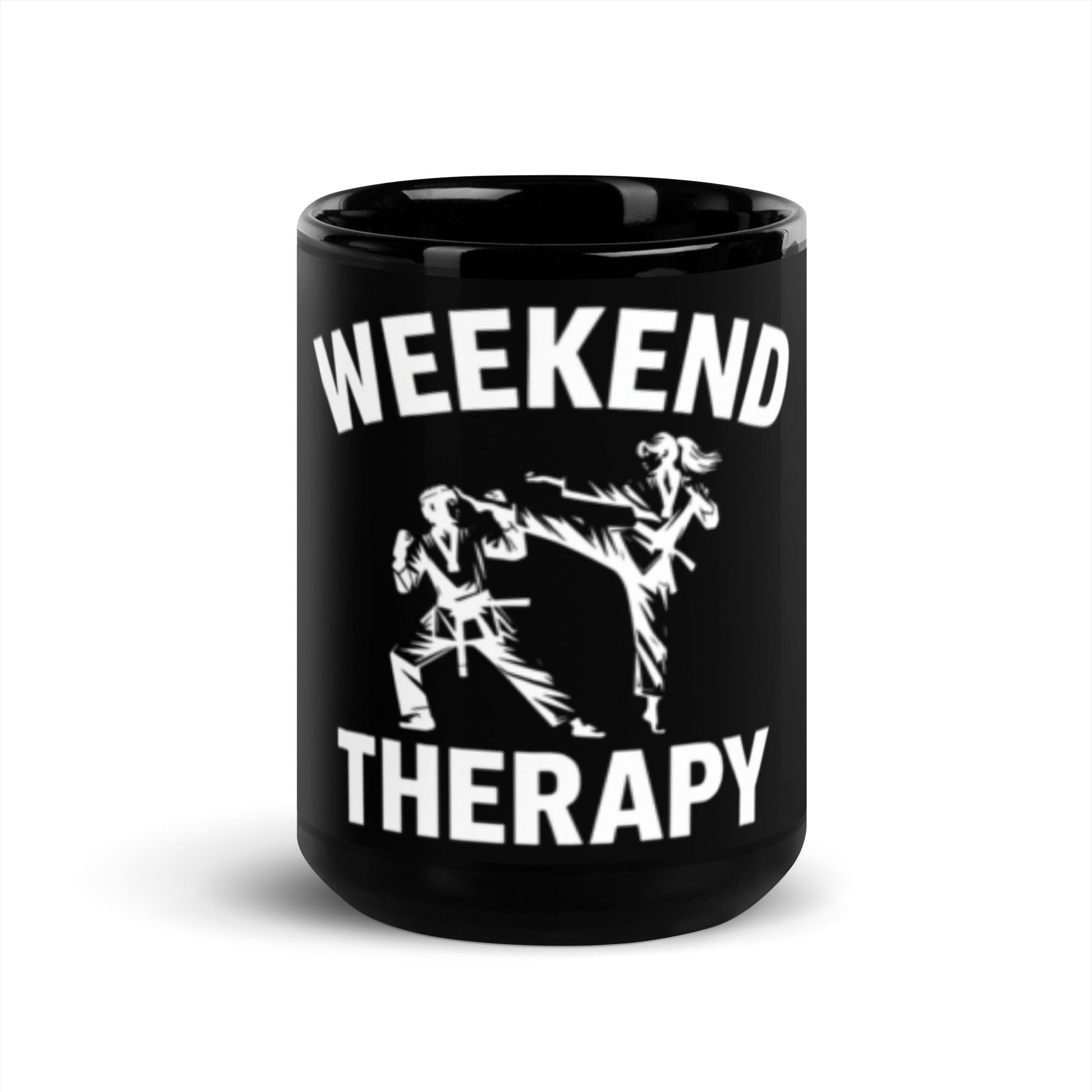 Weekend Therapy Martial Arts Mug – Sparring Edition by Weekend Therapy™ – Weekend Therapy Clothing