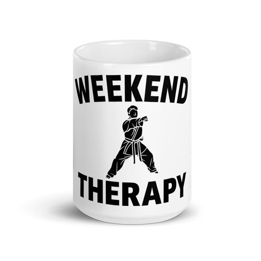 Weekend Therapy Martial Arts Mug – Taekwondo Edition by Weekend Therapy™ – Weekend Therapy Clothing