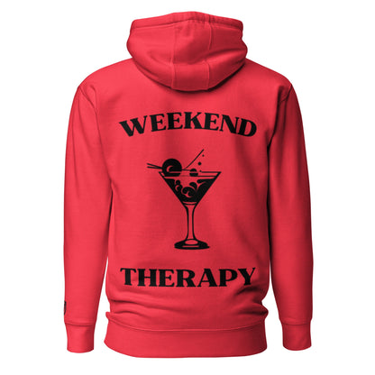 Weekend Therapy Martini Hoodie – Classic Cocktail Edition by Weekend Therapy™ – Weekend Therapy Clothing