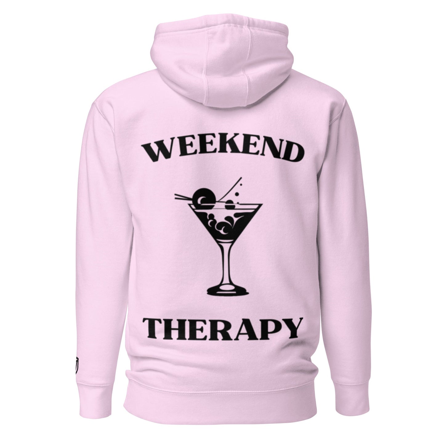 Weekend Therapy Martini Hoodie – Classic Cocktail Edition by Weekend Therapy™ – Weekend Therapy Clothing