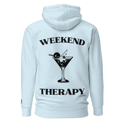 Weekend Therapy Martini Hoodie – Classic Cocktail Edition by Weekend Therapy™ – Weekend Therapy Clothing
