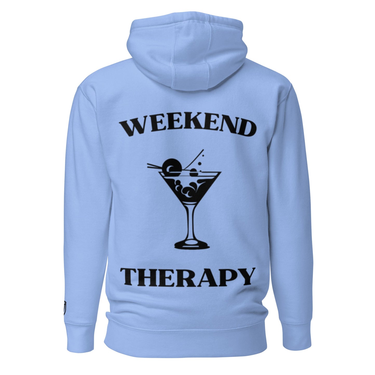 Weekend Therapy Martini Hoodie – Classic Cocktail Edition by Weekend Therapy™ – Weekend Therapy Clothing