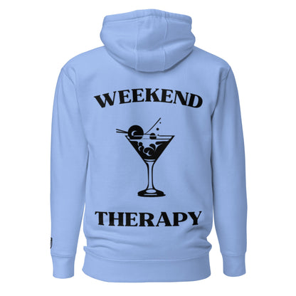 Weekend Therapy Martini Hoodie – Classic Cocktail Edition by Weekend Therapy™ – Weekend Therapy Clothing