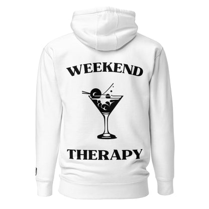 Weekend Therapy Martini Hoodie – Classic Cocktail Edition by Weekend Therapy™ – Weekend Therapy Clothing
