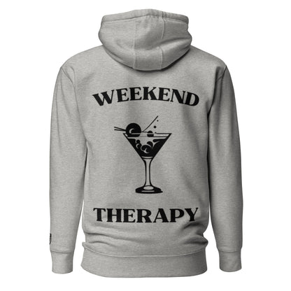 Weekend Therapy Martini Hoodie – Classic Cocktail Edition by Weekend Therapy™ – Weekend Therapy Clothing