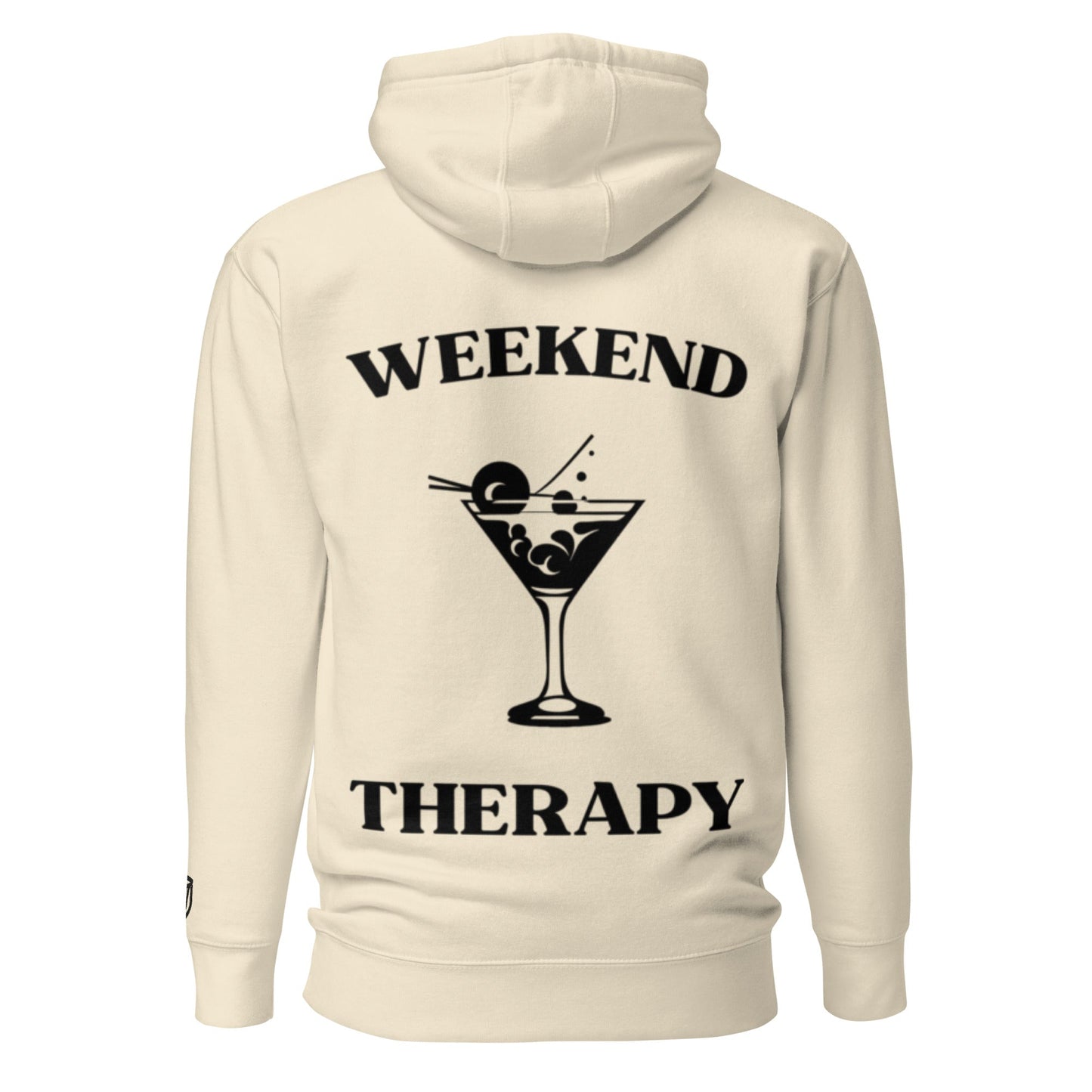 Weekend Therapy Martini Hoodie – Classic Cocktail Edition by Weekend Therapy™ – Weekend Therapy Clothing