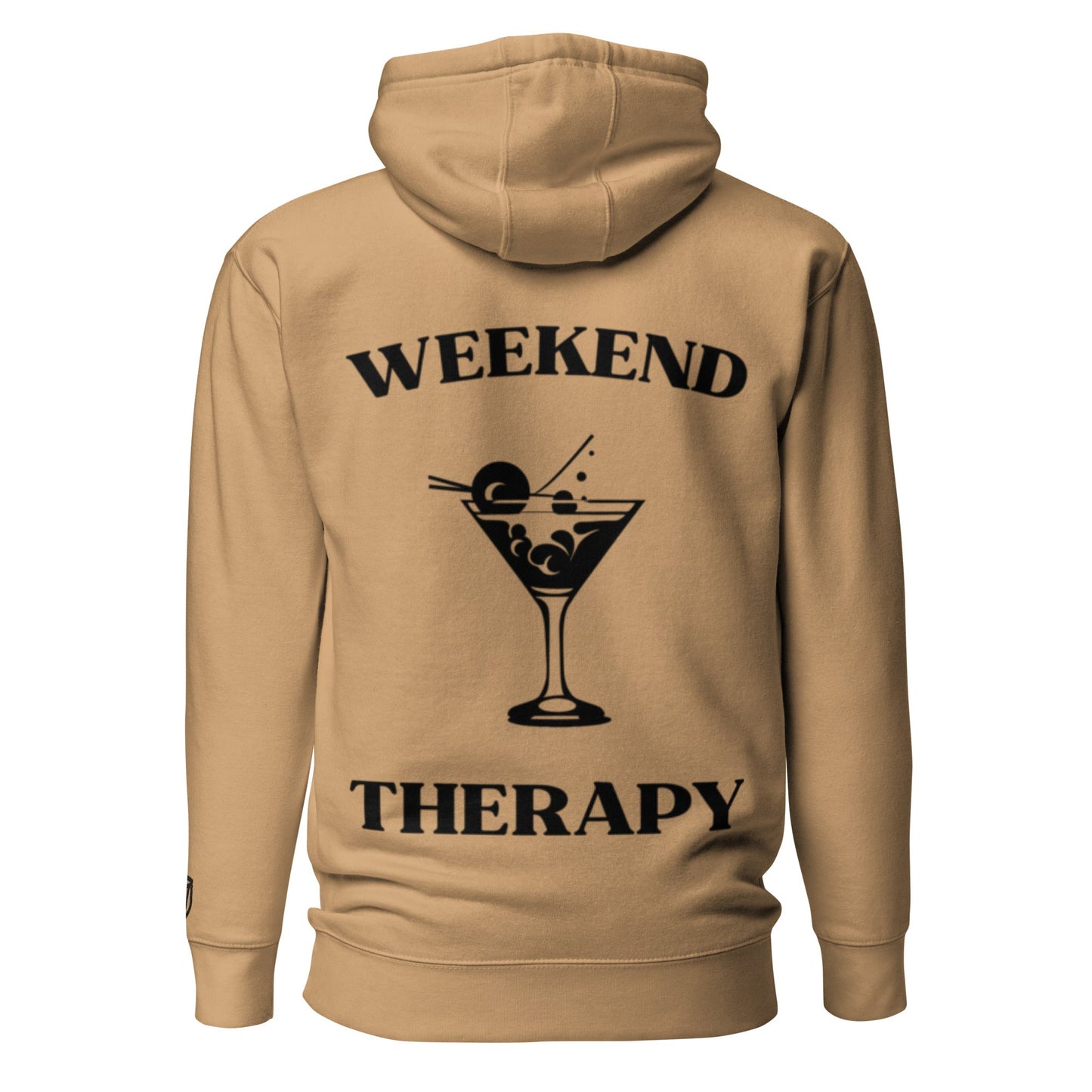 Weekend Therapy Martini Hoodie – Classic Cocktail Edition by Weekend Therapy™ – Weekend Therapy Clothing