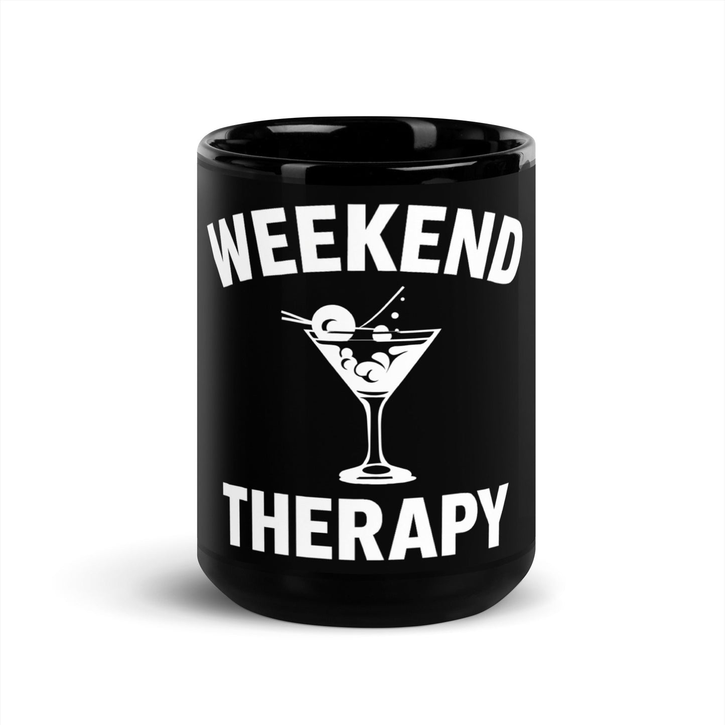 Weekend Therapy Martini Mug – Classic Cocktail Edition by Weekend Therapy™ – Weekend Therapy Clothing