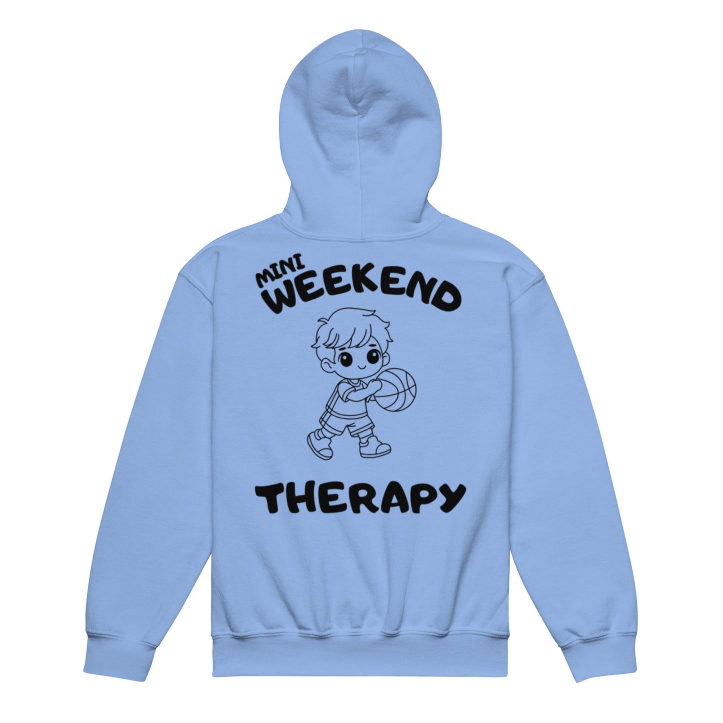 Weekend Therapy Mini Basketball Hoodie – Hoops Edition by Weekend Therapy™ – Weekend Therapy Clothing