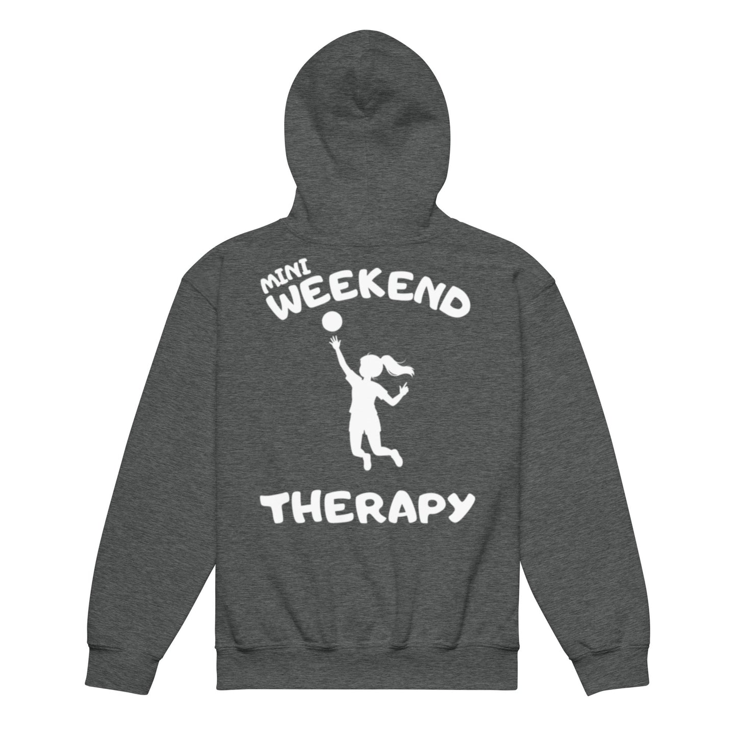 Weekend Therapy Mini Hoodie – Volleyball Edition by Weekend Therapy™ – Weekend Therapy Clothing