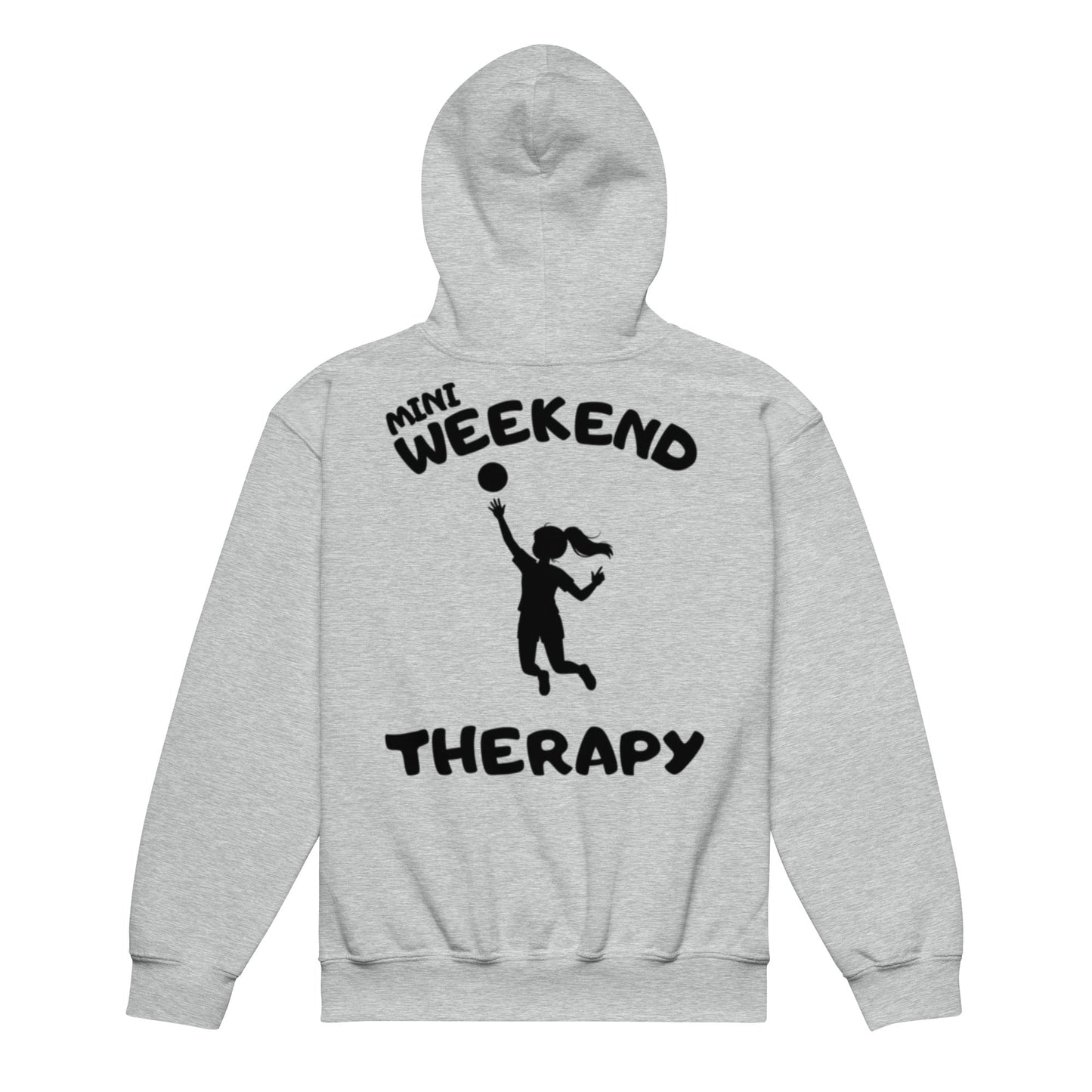 Weekend Therapy Mini Hoodie – Volleyball Edition by Weekend Therapy™ – Weekend Therapy Clothing