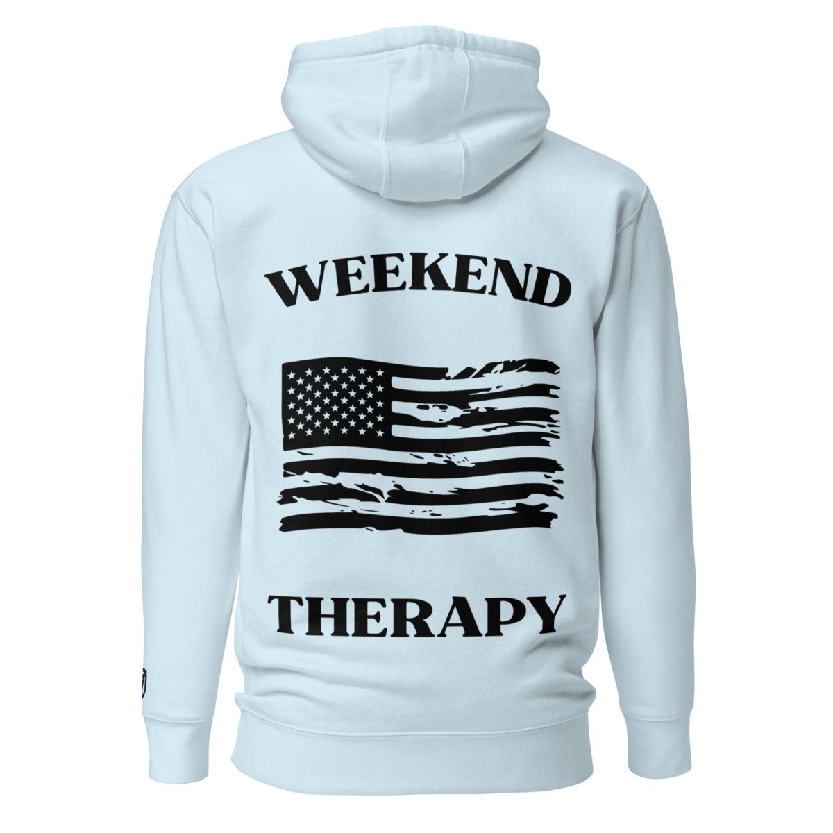 Weekend Therapy National Pride Hoodie – Tattered Flag Edition by Weekend Therapy™ – Weekend Therapy Clothing