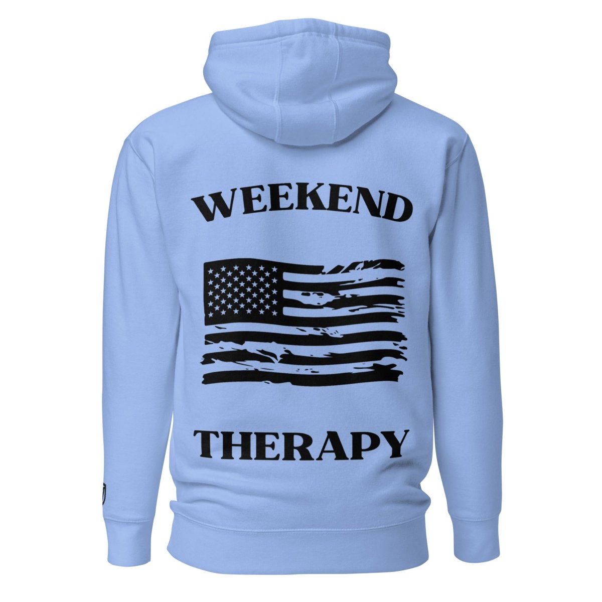 Weekend Therapy National Pride Hoodie – Tattered Flag Edition by Weekend Therapy™ – Weekend Therapy Clothing