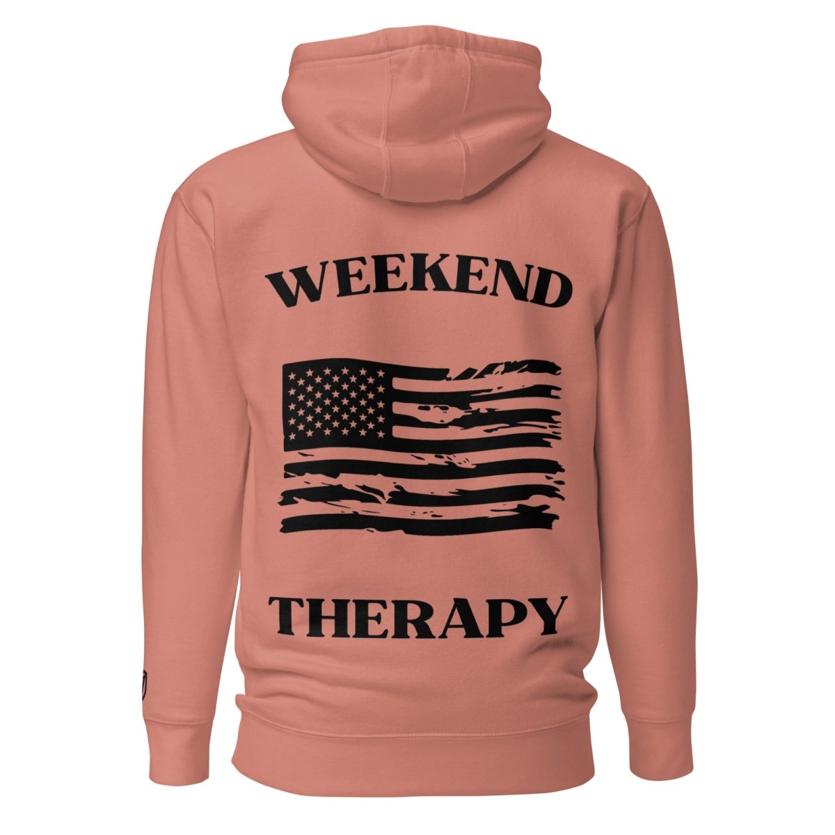 Weekend Therapy National Pride Hoodie – Tattered Flag Edition by Weekend Therapy™ – Weekend Therapy Clothing