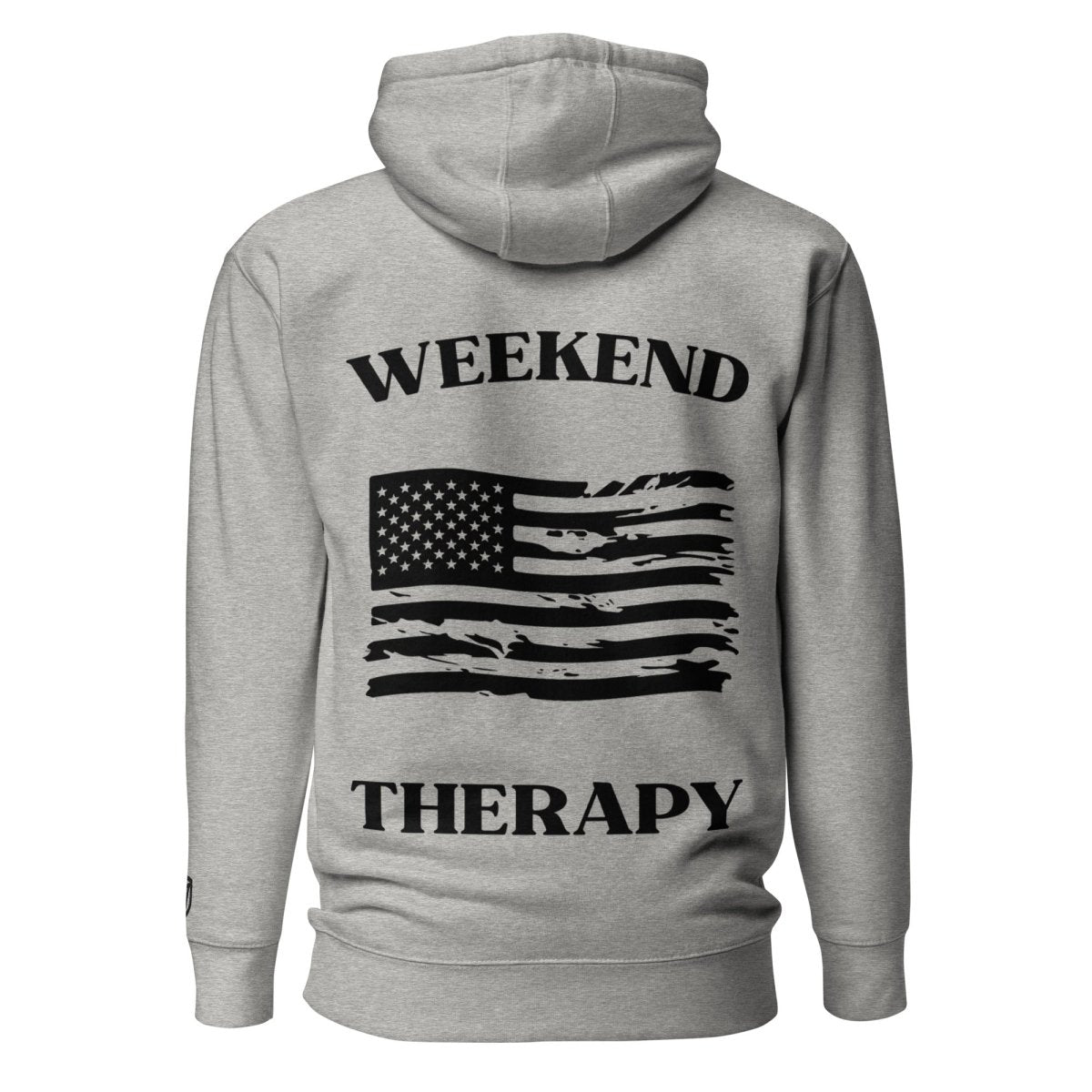 Weekend Therapy National Pride Hoodie – Tattered Flag Edition by Weekend Therapy™ – Weekend Therapy Clothing