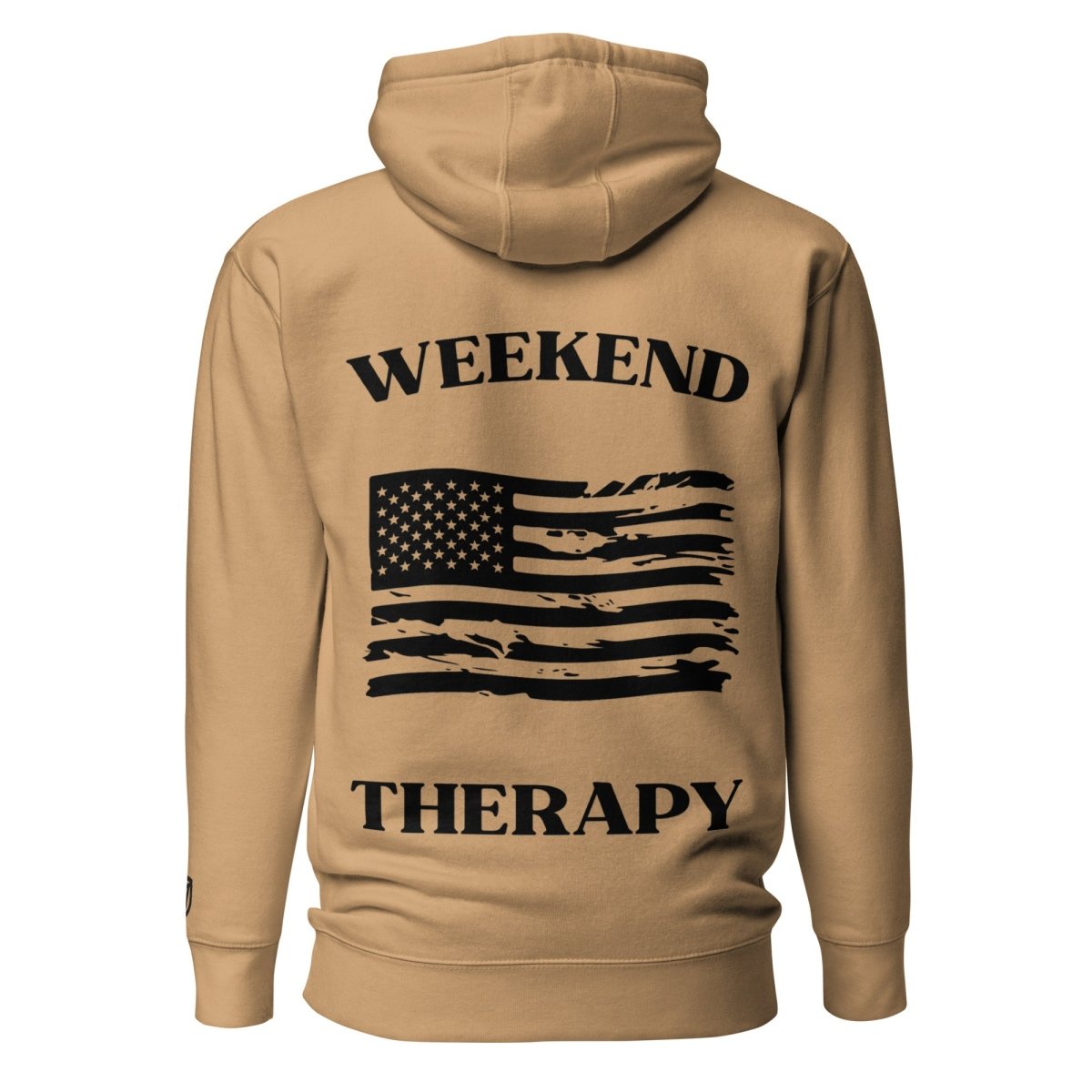 Weekend Therapy National Pride Hoodie – Tattered Flag Edition by Weekend Therapy™ – Weekend Therapy Clothing