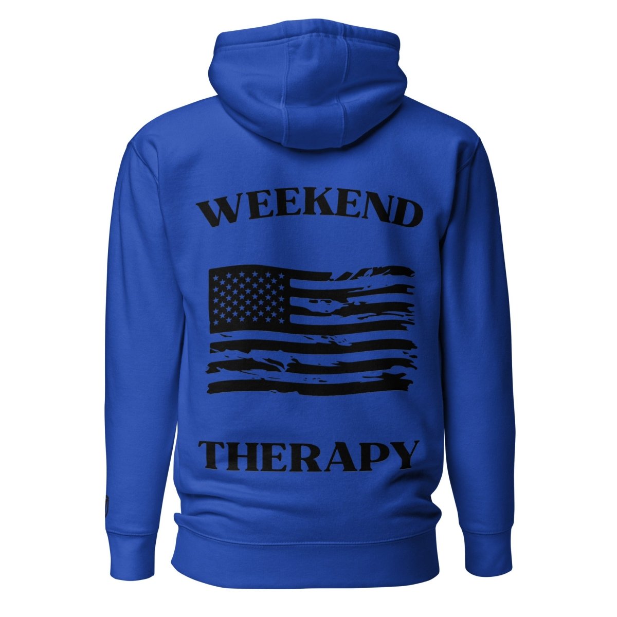 Weekend Therapy National Pride Hoodie – Tattered Flag Edition by Weekend Therapy™ – Weekend Therapy Clothing