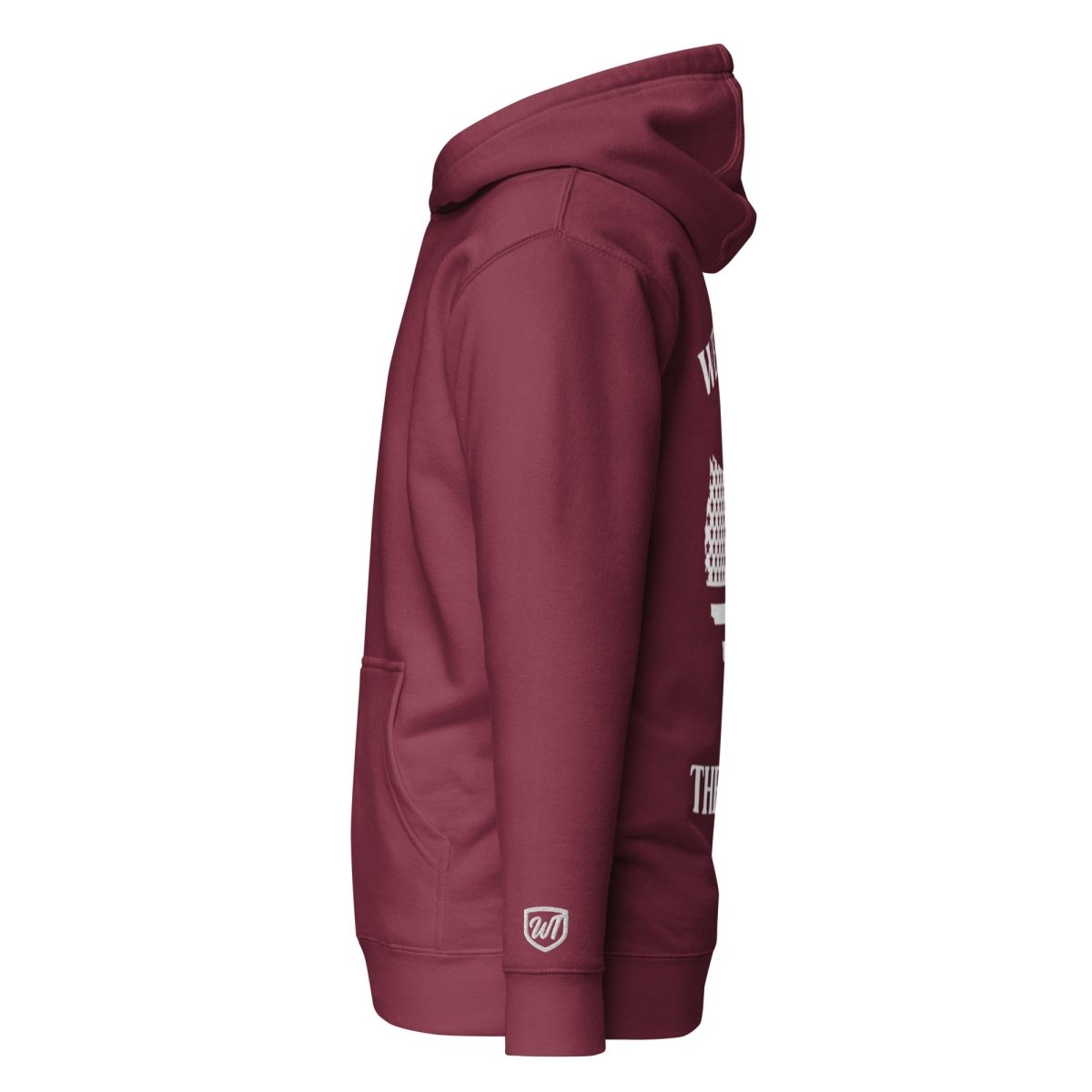 Weekend Therapy National Pride Hoodie – USA Silhouette Edition by Weekend Therapy™ – Weekend Therapy Clothing